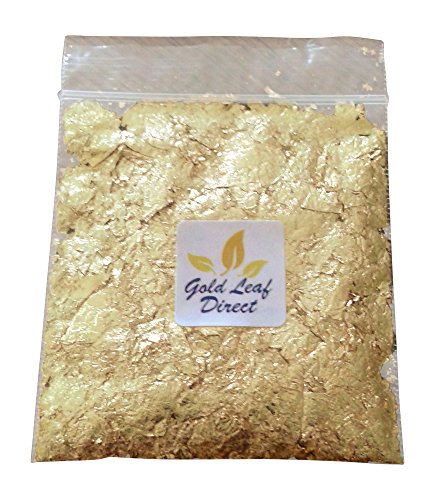 Feuille d'or de flocons - 1 G