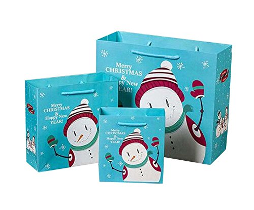 Ensemble de 2 sacs en papier de cadeau de Noël ...