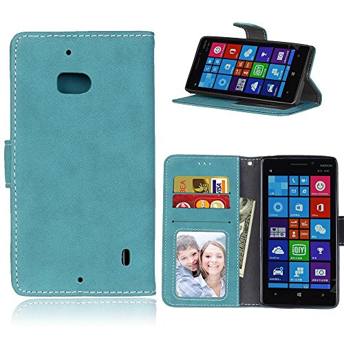Cozy Hut Microsoft Lumia 930 (5 Zoll)Coque Lanyard Dragonne Portefeuille étui en cuir PU,Microsoft Lumia 930 (5 Zoll)Flip magnétique Cas avec support Béquille de carte,Cozy Hut Créatif Simple Book Style [Anti-scratch] Retro Matte Motif Prime Ultra Slim Fit Wallet Protecteur Étui Coque Flip PU Cuir Portefeuille Etui Housse Coque Coquille avec Stand et les fentes de carte de crédit pour Microsoft Lumia 930 (5 Zoll)- exfoliants bleu code EAN B01N05XF8J 