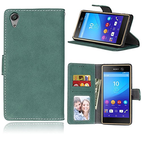 Cozy Hut Sony Xperia X Perfor (5,0 Zoll) Coque Lanyard Dragonne Portefeuille étui en cuir PU,Sony Xperia X Perfor (5,0 Zoll) Flip magnétique Cas avec support Béquille de carte,Cozy Hut Créatif Simple Book Style [Anti-scratch] Retro Matte Motif Prime Ultra Slim Fit Wallet Protecteur Étui Coque Flip PU Cuir Portefeuille Etui Housse Coque Coquille avec Stand et les fentes de carte de crédit pour Sony Xperia X Perfor (5,0 Zoll) - dépoli vert code EAN B01N05XUJQ 