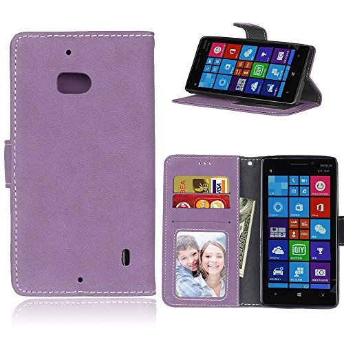 Cozy Hut Microsoft Lumia 930 (5 Zoll)Coque Lanyard Dragonne Portefeuille étui en cuir PU,Microsoft Lumia 930 (5 Zoll)Flip magnétique Cas avec support Béquille de carte,Cozy Hut Créatif Simple Book Style [Anti-scratch] Retro Matte Motif Prime Ultra Slim Fit Wallet Protecteur Étui Coque Flip PU Cuir Portefeuille Etui Housse Coque Coquille avec Stand et les fentes de carte de crédit pour Microsoft Lumia 930 (5 Zoll)- gommages Violet code EAN B01N0A2VMB 