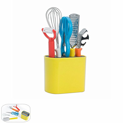 6 pcs en acier inoxydable + pp singles pince - ...