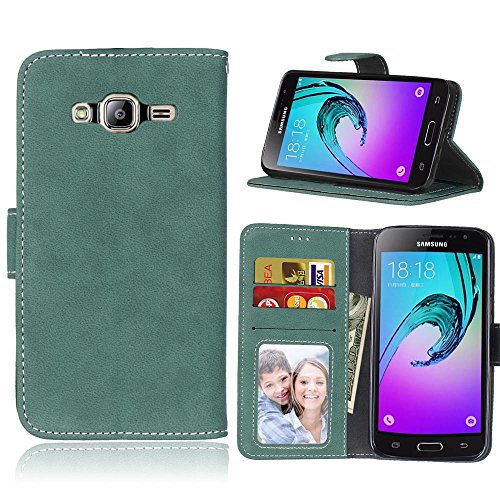 Samsung Galaxy J3 Coque Lanyard Dragonne Portef...