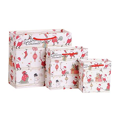 [Joyeux Noël] Sacs de papier cadeau Sacs d'emba...