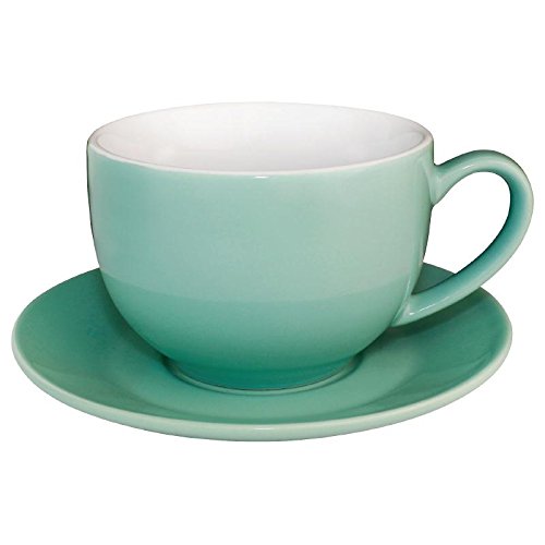 Tasse cappuccino Olympia verte 340ml