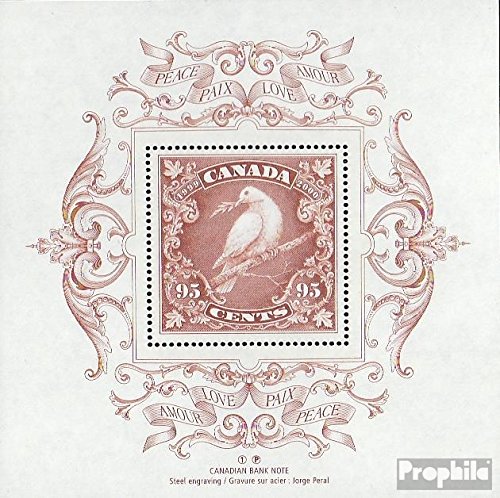 Prophila Collection canada block33 1999 ère (Timbres pour les collectionneurs) code EAN B01NA6Q30B 