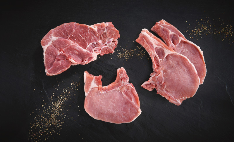 COTES DE PORC (ÉCHINE, CARRE, FILET) Jean Rozé