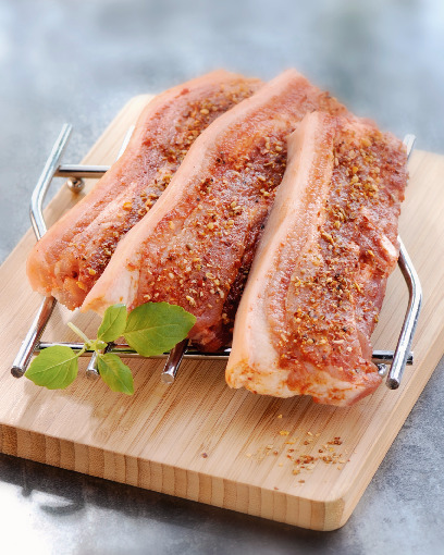 TRANCHE DE POITRINE DE PORC MARINÉE À LA PROVEN...