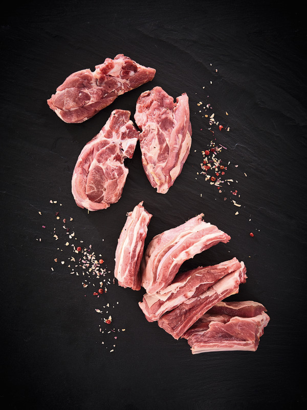 AGNEAU : ASSORTIMENT DE COLLIER, POITRINE À GRI...