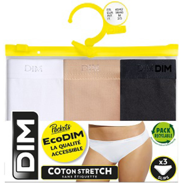 DIM Slips "Pockets Ecodim"  code EAN T000000249979 