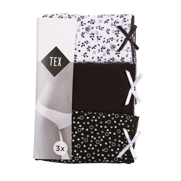 Slips x3 fantaisie femme