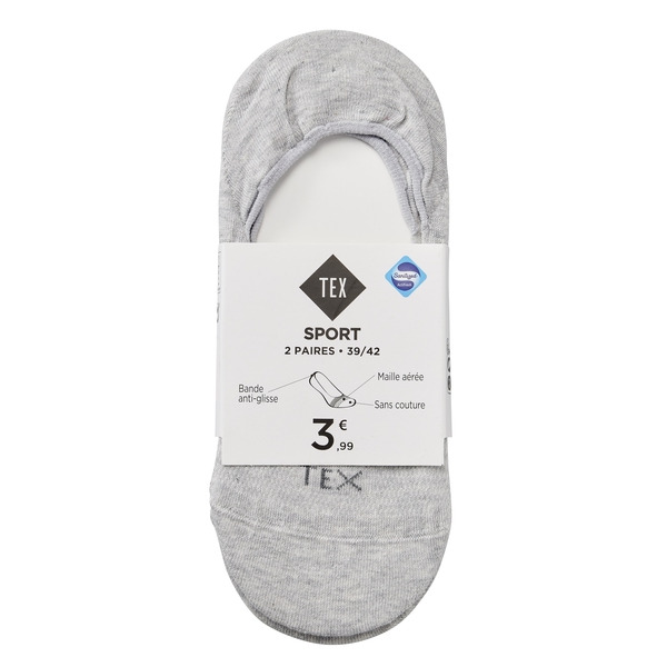 Socquettes ultras courtes homme