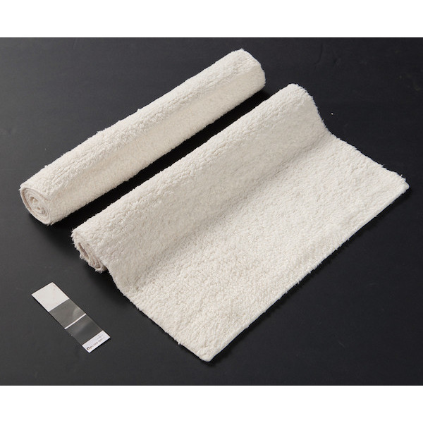 Lot de 2 tapis de bain unis 