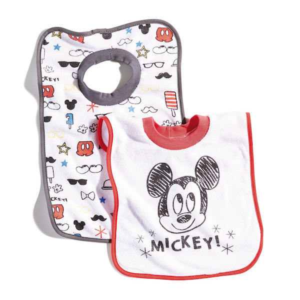 Lot de 2 bavoirs + anneau de dentition