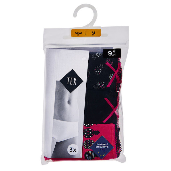 shorties fantaisie X3