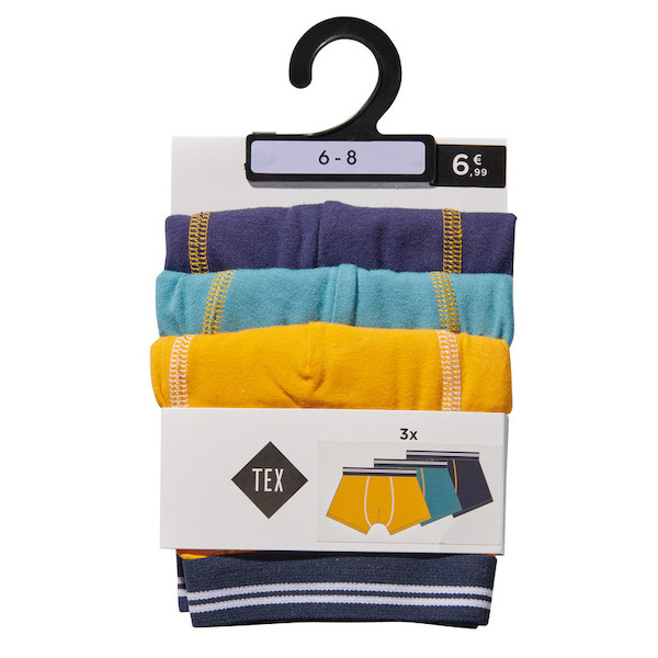 Boxers x 3 unis 