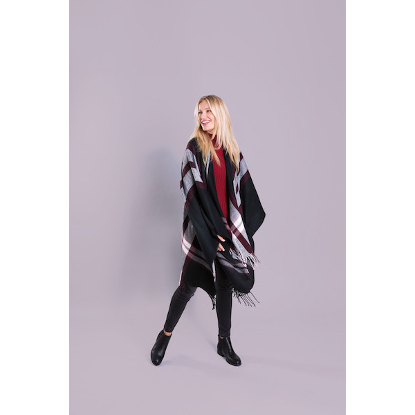 Poncho femme