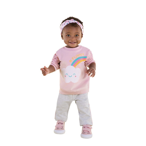 Ensemble sweat-shirt + legging fille 