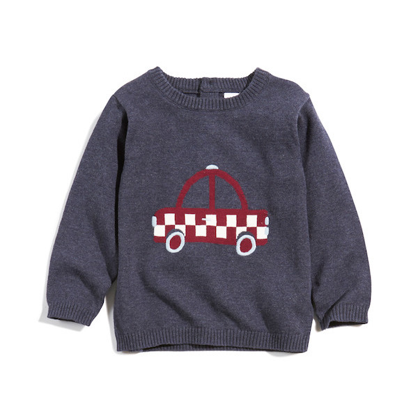 Pull jacquard garçon 