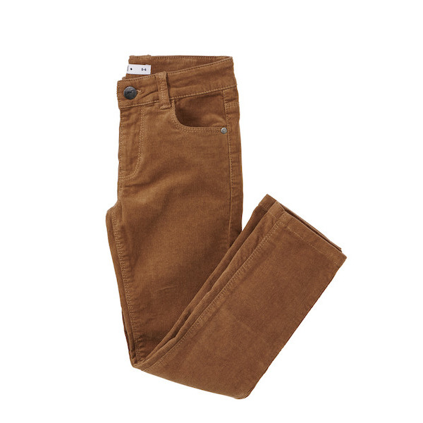 Pantalon velours slim fille ou garçon