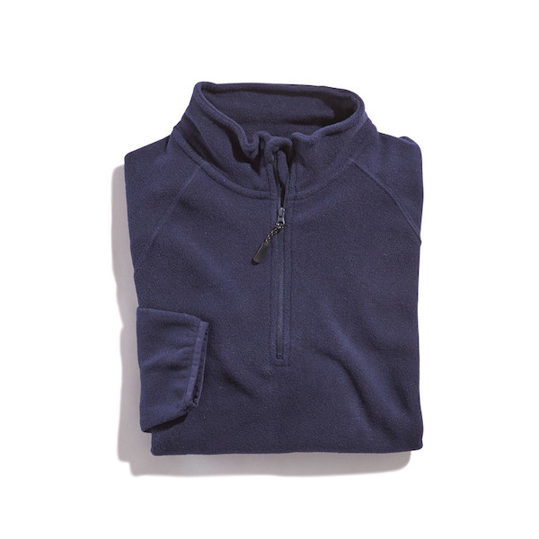 Veste micropolaire zippée homme