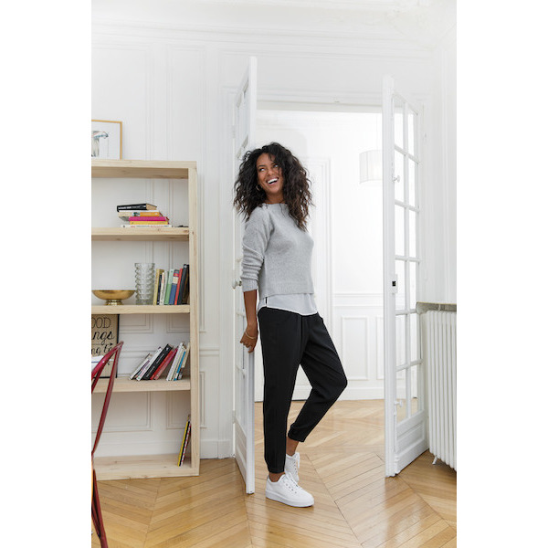 Pull 2 en 1 femme