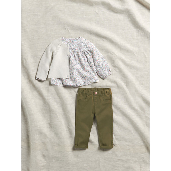 Pantalon twill fille 