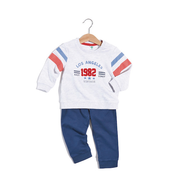 Ensemble sweat-shirt + pantalon garçon 