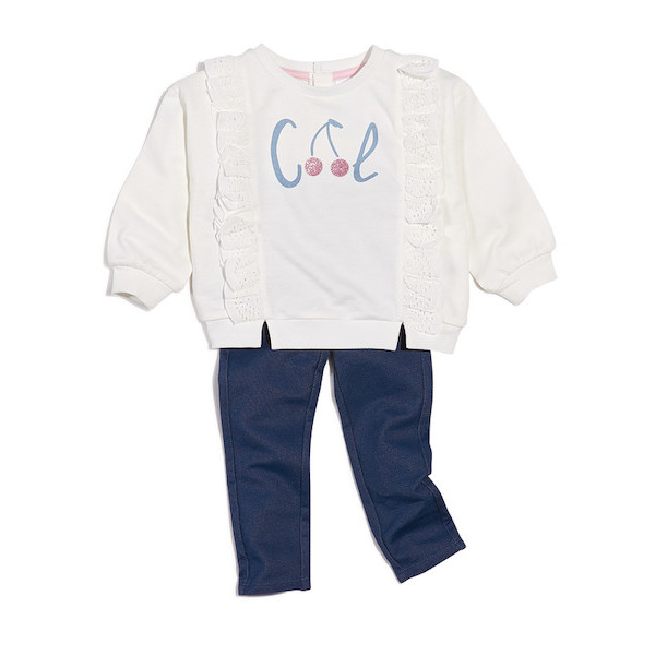 Ensemble sweat-shirt + legging fille