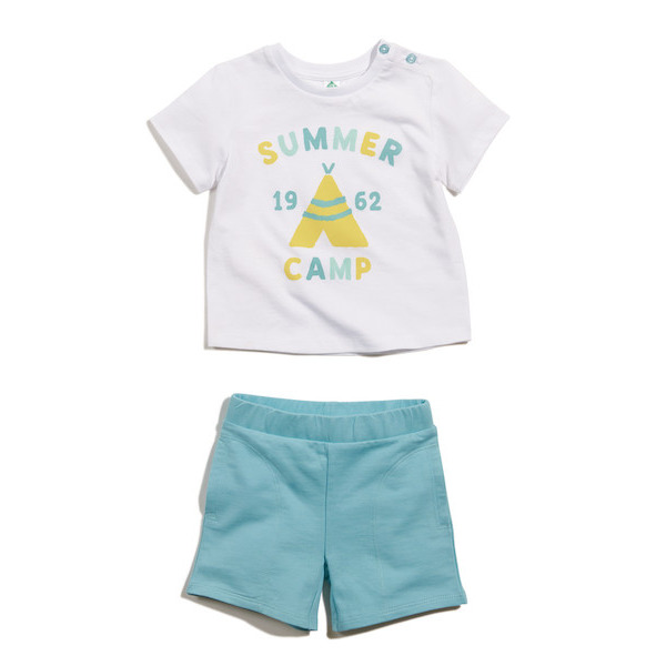 Ensemble t-shirt + short garçon 