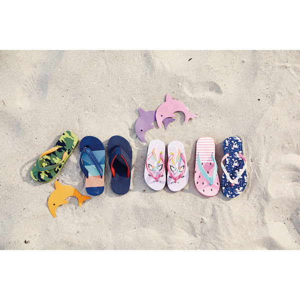 Tong imprimée fille ou garçon 