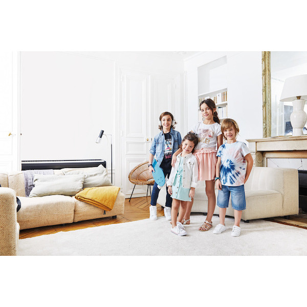 T-shirt à volant fille