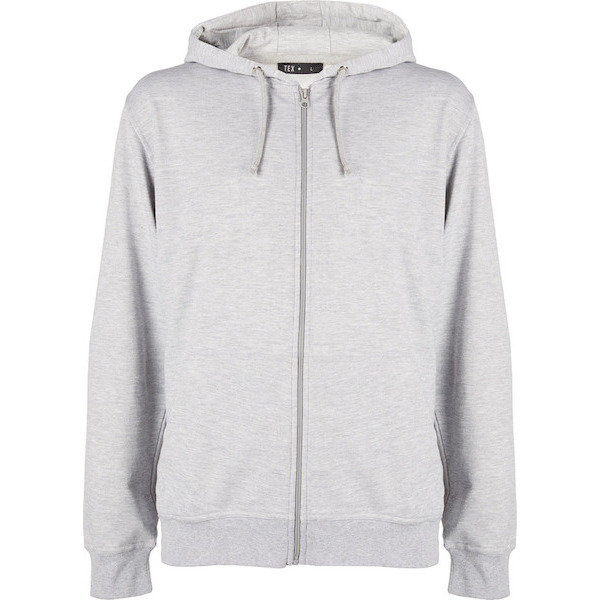 Sweat-shirt zippé capuche homme