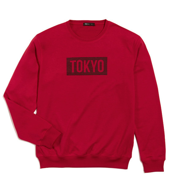 Sweat-shirt imprimé homme 