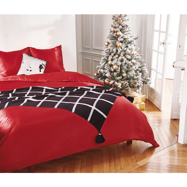 Coussin sequins réversibles