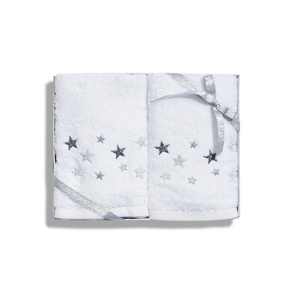 Coffret serviette invité