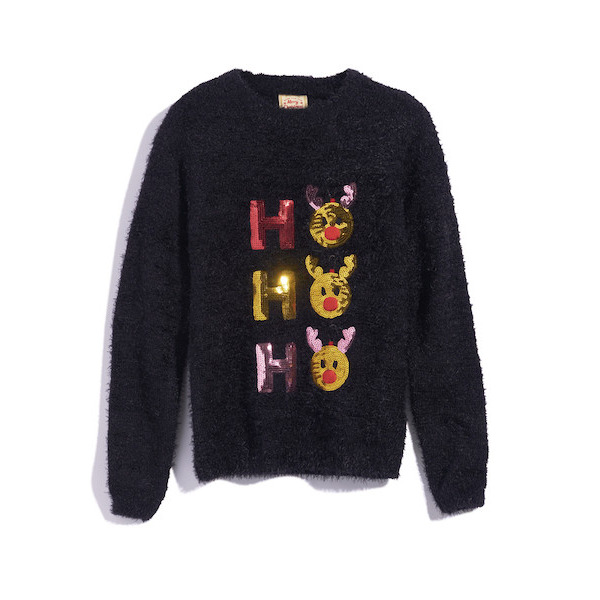 Pull clignotant femme