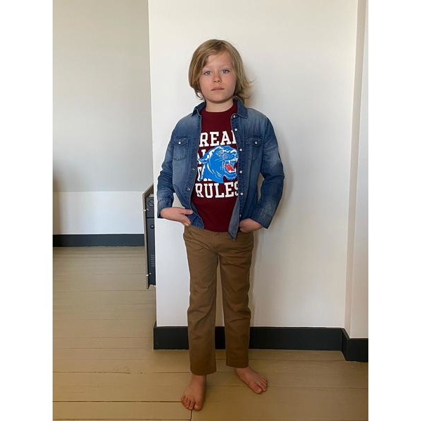 Chemise en jean garçon