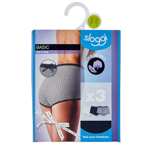 Lot de 3 culottes maxi "Sloggi Basic" T000000857006 SLOGGI Lot de 3 culottes maxi "Sloggi Basic" T000000857006 SLOGGI