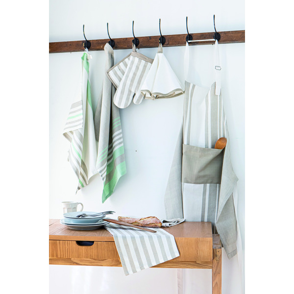 Linge de cuisine en coton issu de l'agriculture...