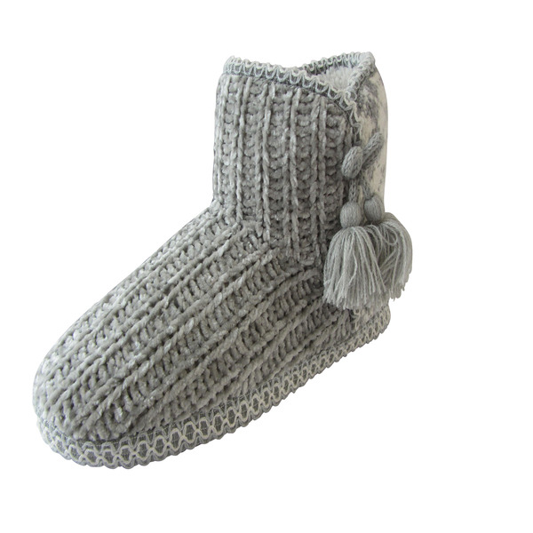 Bottillon jacquard femme 