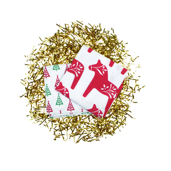 Lot de 2 torchons Noël