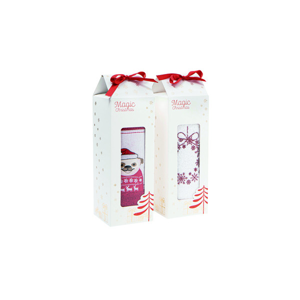Coffret serviette Noël 