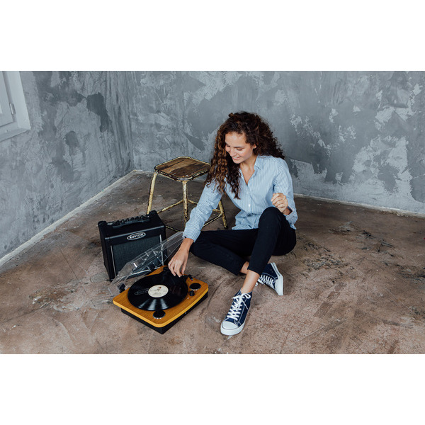 Chemise coton rayée femme