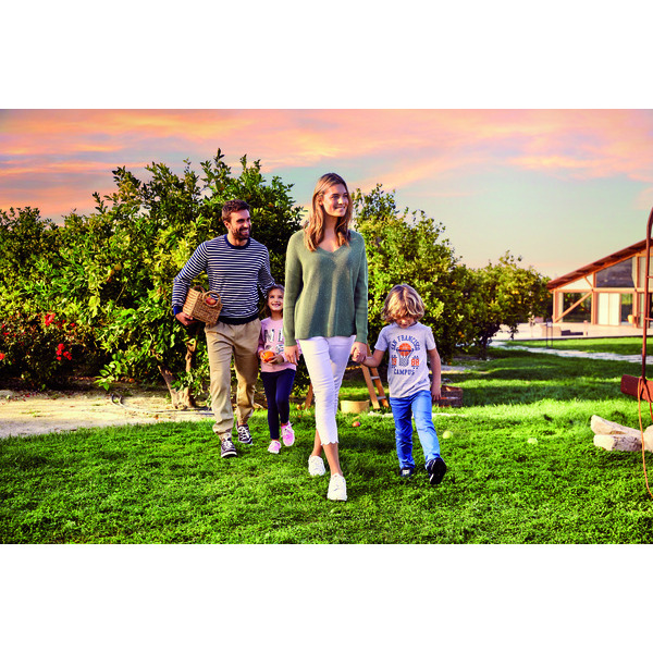 Pantalon brodé femme