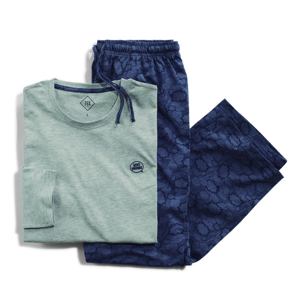 Pyjama long avec print homme