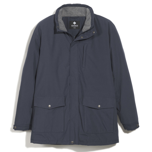 Parka microfibre homme