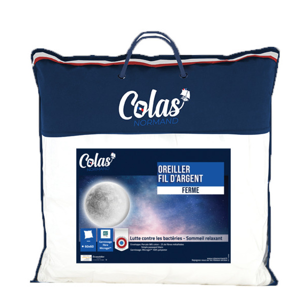 Oreiller fil d'argent