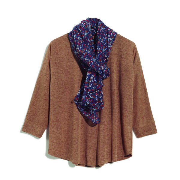 T-shirt foulard femme 