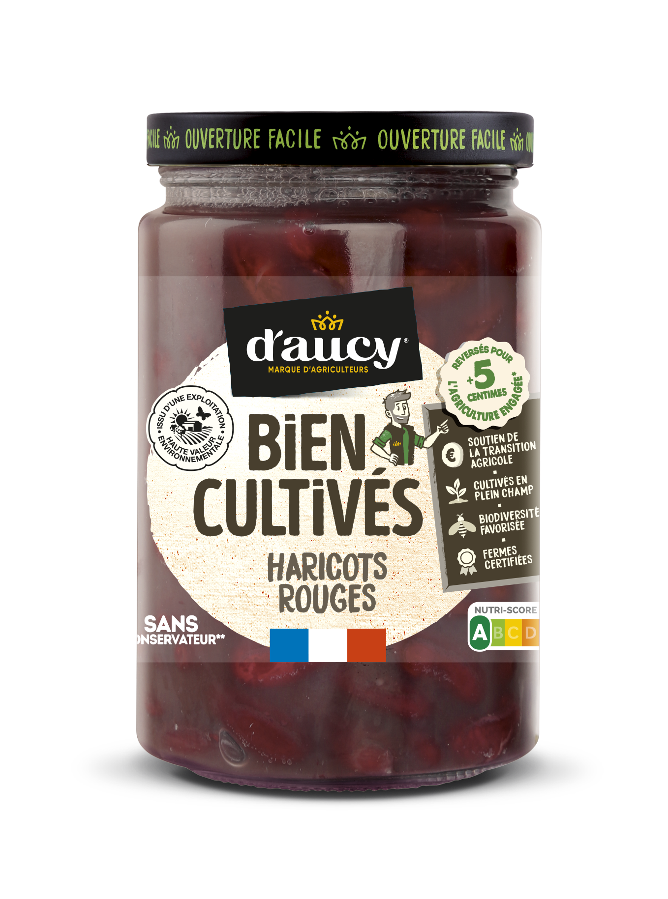 HARICOTS ROUGES BIEN CULTIVES